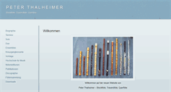Desktop Screenshot of peterthalheimer.de